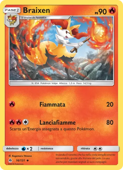 Braixen [Flare | Flamethrower]