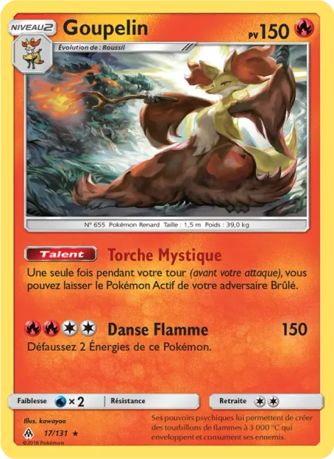 Delphox [Mystical Torch | Fire Spin]