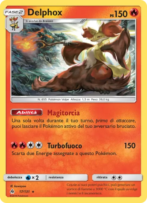 Delphox [Mystical Torch | Fire Spin]