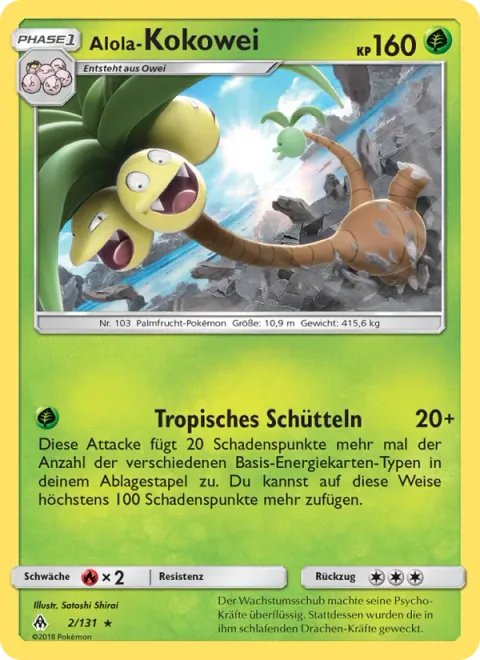 Alolan Exeggutor [Tropical Shake]
