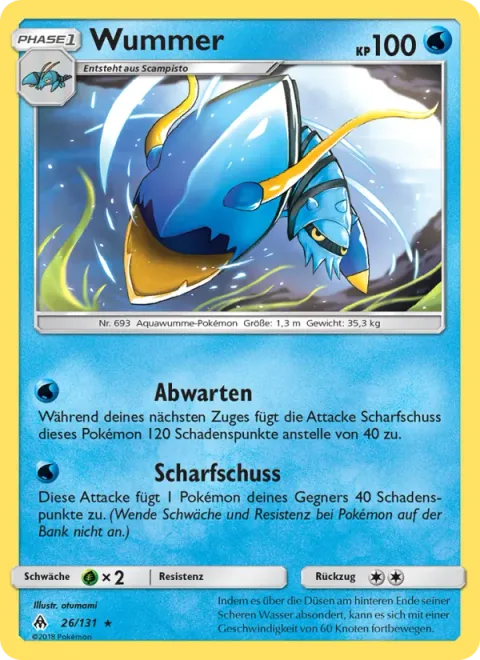 Clawitzer [Standing By | Sharpshooting]