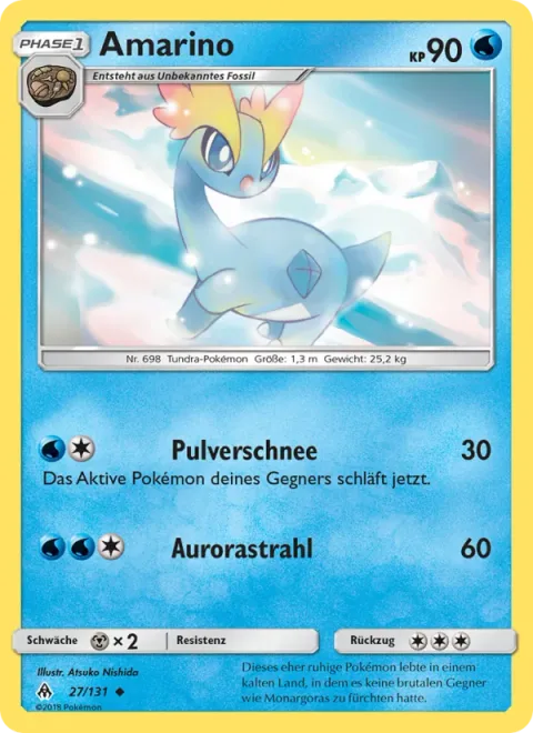 Amaura [Powder Snow | Aurora Beam]