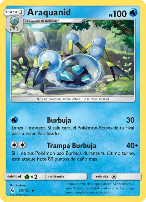 Araquanid [Bubble | Bubble Trap]