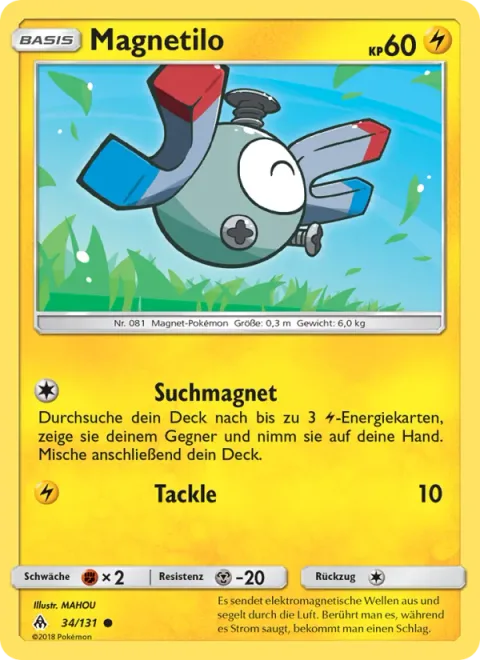 Magnemite [Searching Magnet | Tackle]
