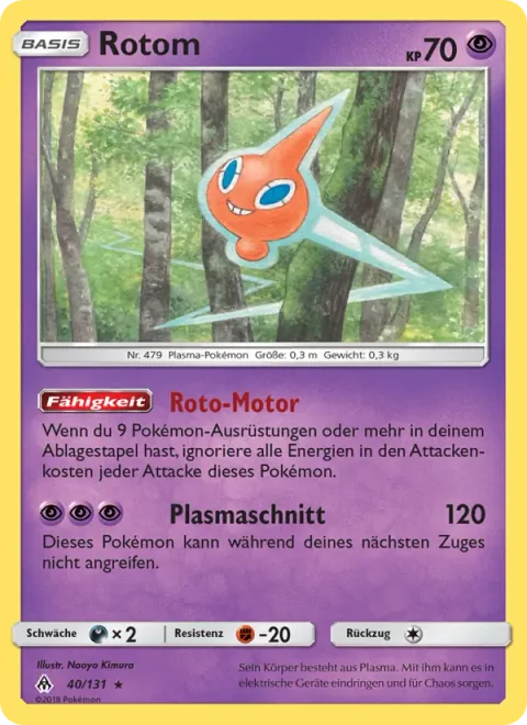 Rotom [Roto Motor | Plasma Slice]
