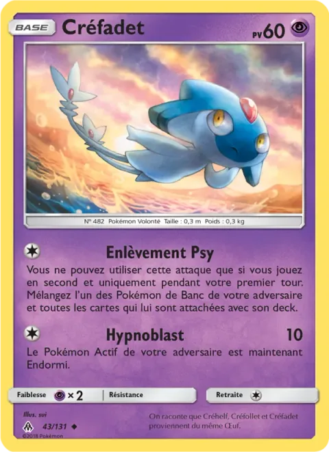Azelf [Psychic Abduction | Hypnoblast]