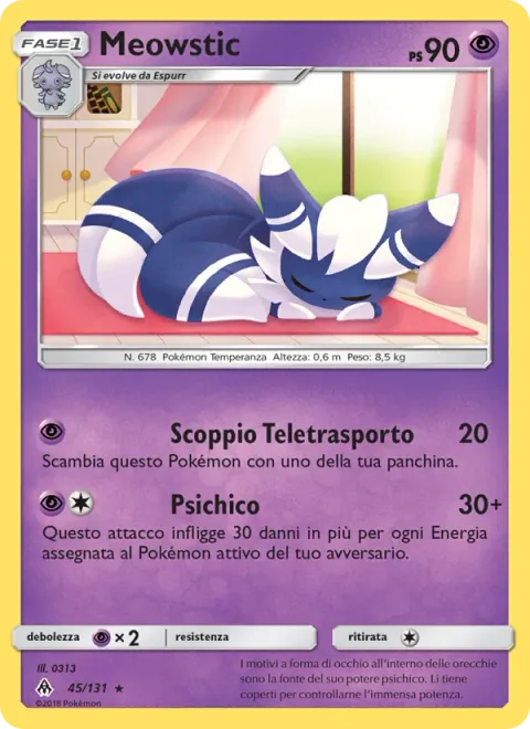 Meowstic [Teleportation Burst | Psychic]