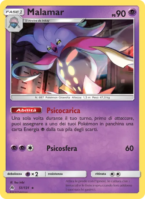 Malamar [Psychic Recharge | Psychic Sphere]