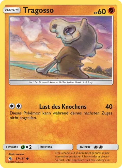 Cubone [Burdensome Bone]