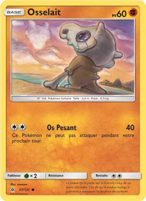 Cubone [Burdensome Bone]