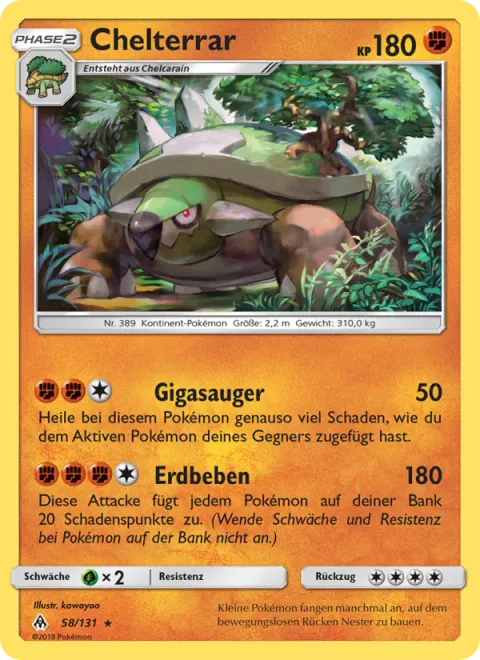 Torterra [Giga Drain | Earthquake]