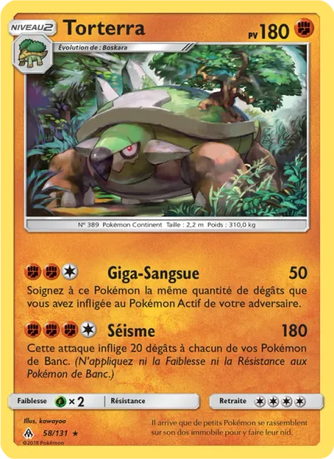 Torterra [Giga Drain | Earthquake]