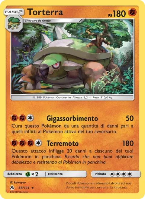 Torterra [Giga Drain | Earthquake]