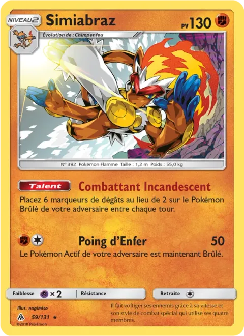 Infernape [Flaming Fighter | Burst Punch]