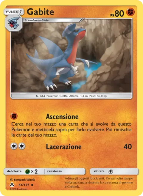 Gabite [Ascension | Slash]
