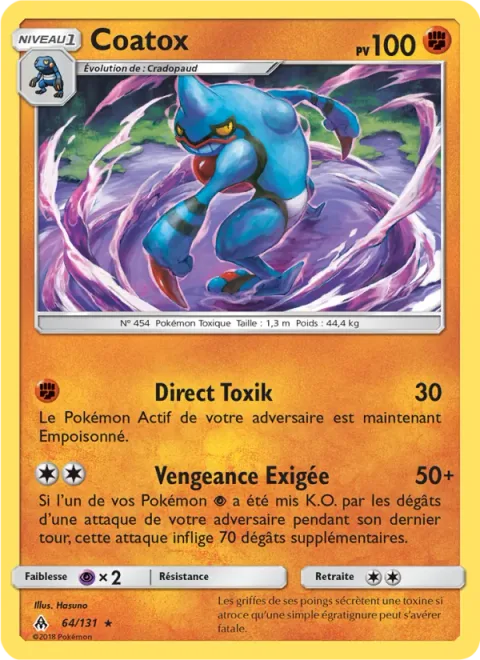 Toxicroak [Poison Jab | Exact Revenge]