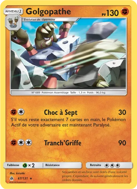 Barbaracle [Seven Shock | Claw Slash]