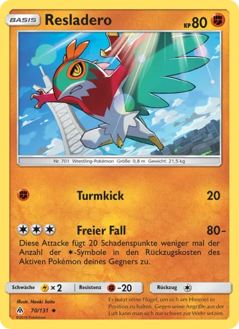 Hawlucha [High Jump Kick | Sky Drop]