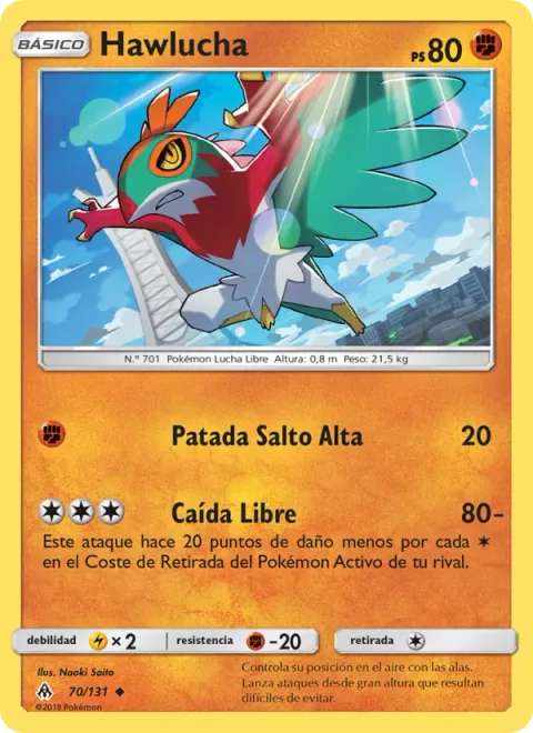 Hawlucha [High Jump Kick | Sky Drop]