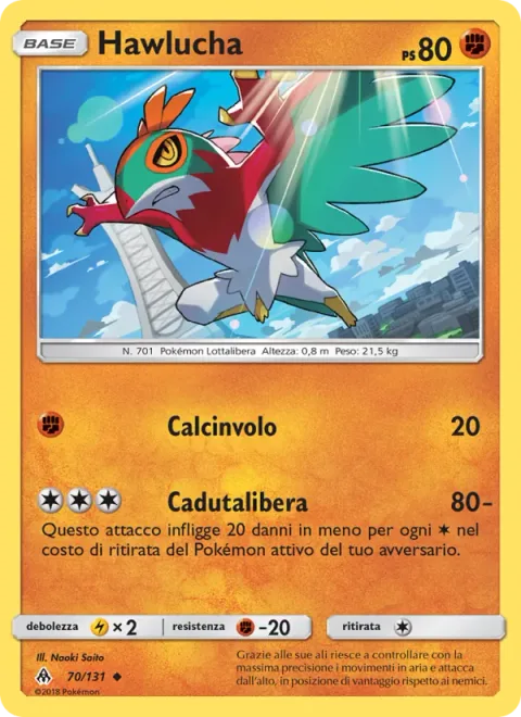 Hawlucha [High Jump Kick | Sky Drop]