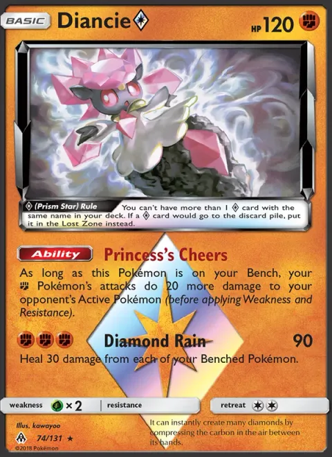 Diancie ◇ [Princess's Cheers | Diamond Rain | Prism]