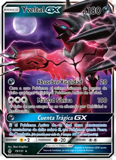 Yveltal GX [Absorb Vitality | Sonic Evil | Doom Count GX]
