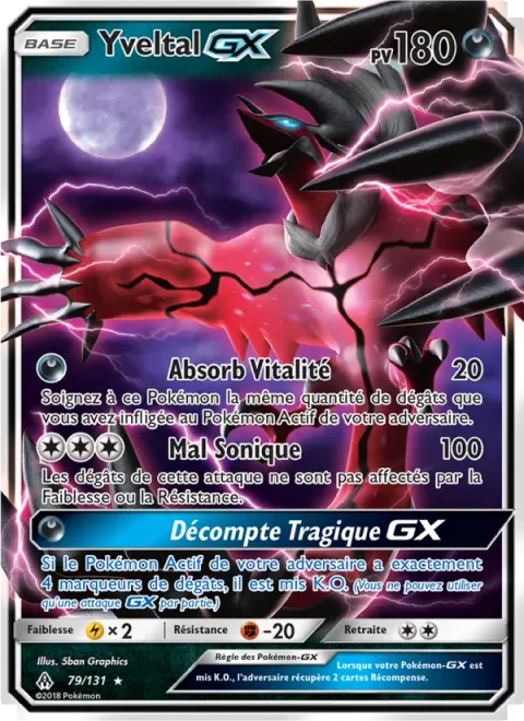 Yveltal GX [Absorb Vitality | Sonic Evil | Doom Count GX]