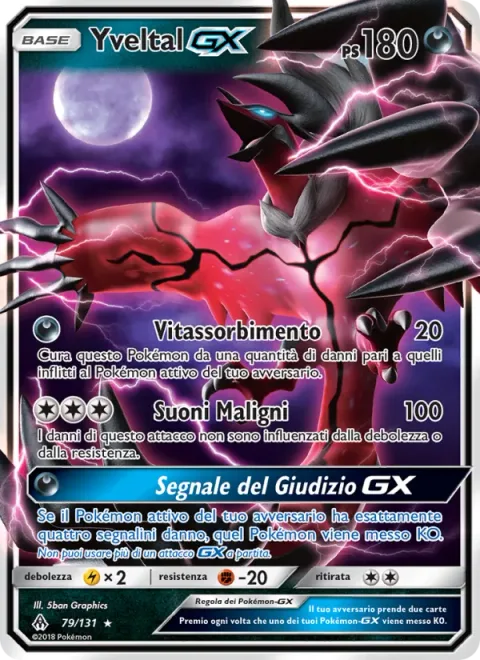 Yveltal GX [Absorb Vitality | Sonic Evil | Doom Count GX]