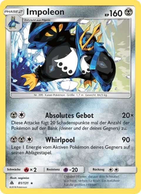 Empoleon [Total Command | Whirlpool]