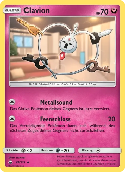 Klefki [Metal Sound | Fairy Lock]