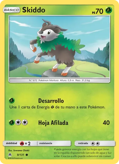 Skiddo [Growth | Razor Leaf]