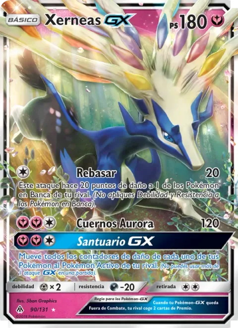 Xerneas GX [Overrun | Aurora Horns | Sanctuary GX]