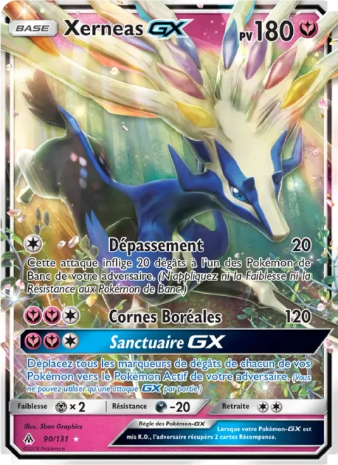 Xerneas GX [Overrun | Aurora Horns | Sanctuary GX]
