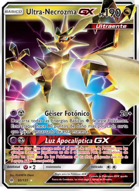 Ultra Necrozma GX [Photon Geyser | Sky-Scorching Light GX]