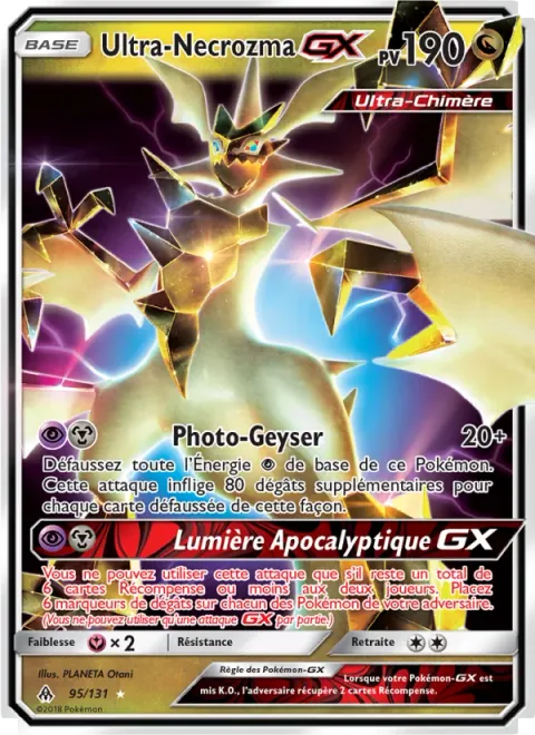 Ultra Necrozma GX [Photon Geyser | Sky-Scorching Light GX]