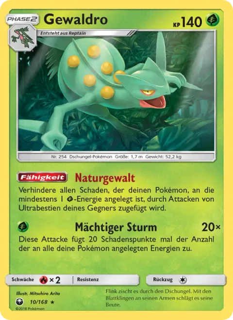 Sceptile [Power of Nature | Powerful Storm]