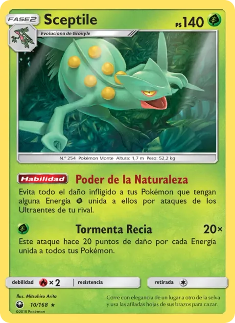 Sceptile [Power of Nature | Powerful Storm]