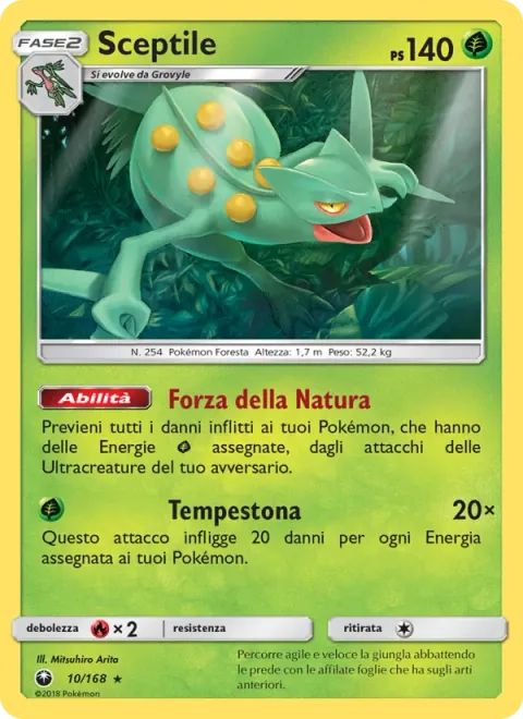 Sceptile [Power of Nature | Powerful Storm]