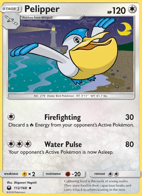 Pelipper [Firefighting | Water Pulse]