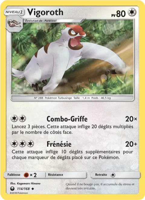 Vigoroth [Fury Swipes | Rage]
