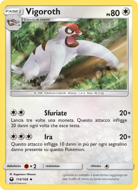 Vigoroth [Fury Swipes | Rage]
