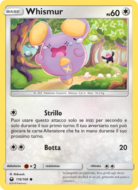 Whismur [Bawl | Pound]