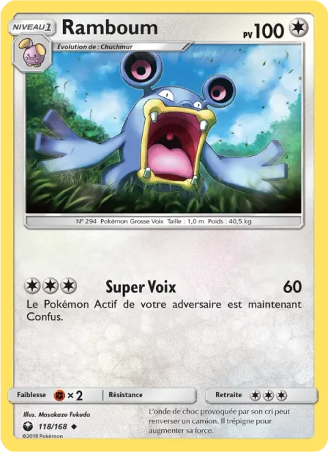 Loudred [Cracking Voice]