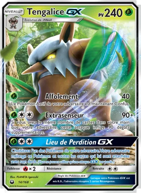 Shiftry GX [Perplex | Extrasensory | Den of Iniquity GX]