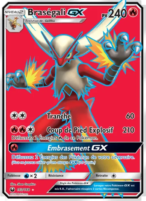 Blaziken GX [Slash | Explosive Kick | Blaze Out GX]