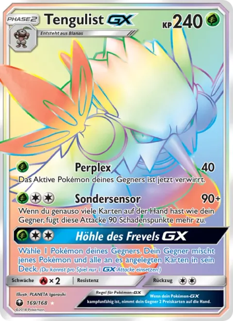 Shiftry GX [Perplex | Extrasensory | Den of Iniquity GX]