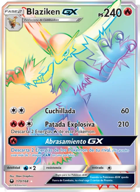 Blaziken GX [Slash | Explosive Kick | Blaze Out GX]