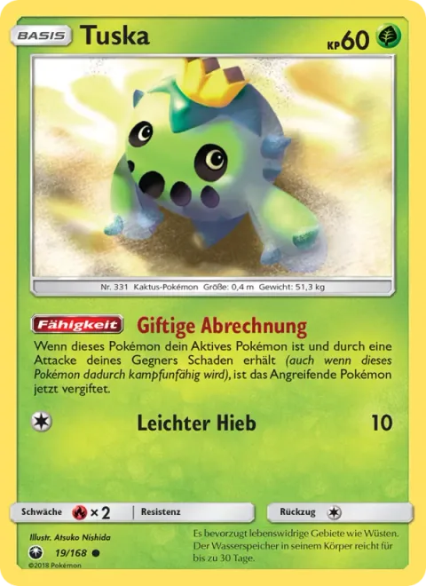 Cacnea [Poison Payback | Light Punch]