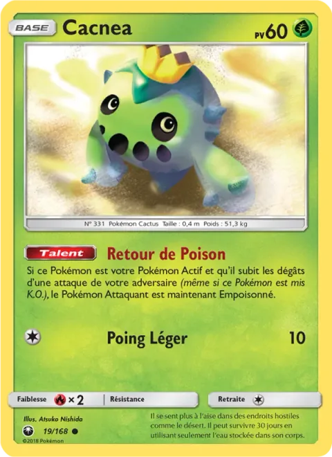 Cacnea [Poison Payback | Light Punch]