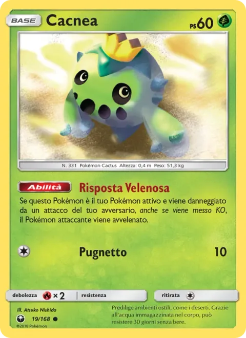 Cacnea [Poison Payback | Light Punch]